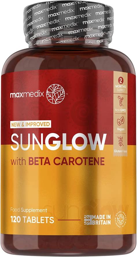 beta carotene tablets for tanning.